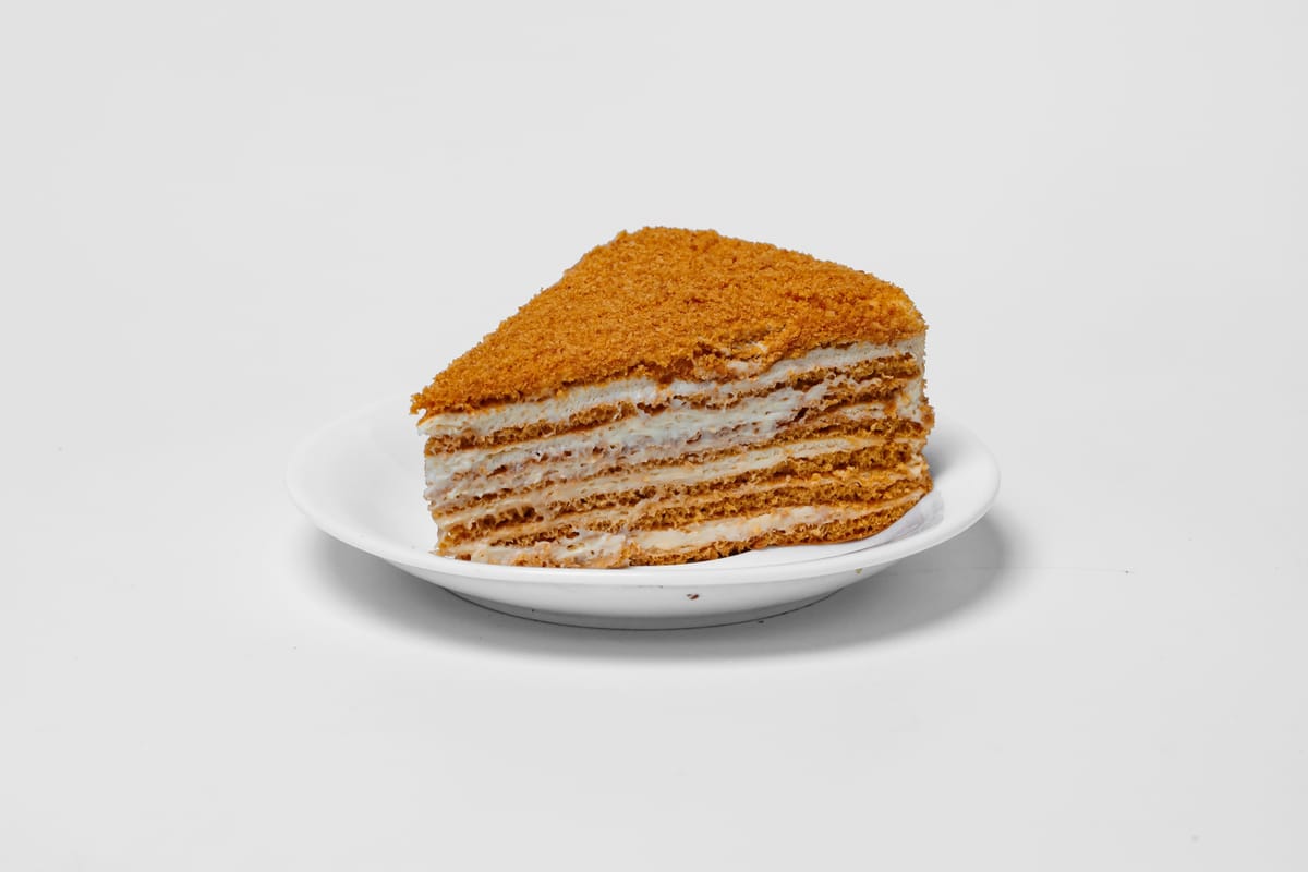Slice of "Honey Cake"