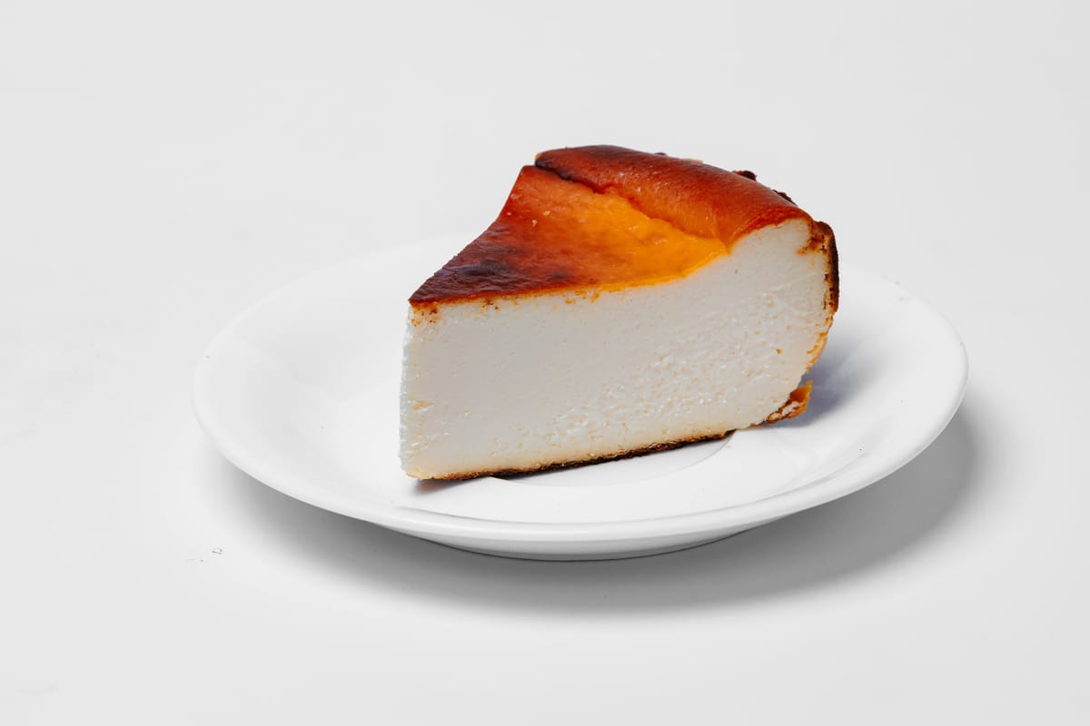 Slice of "Spanish Cheesecake"